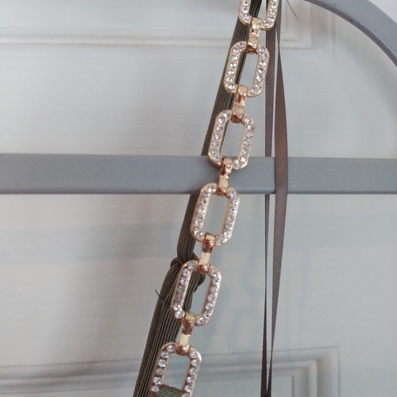 Jason Wu Emmett Cowl Neck Jumpsuit with Jewel Straps Olive M - Picture 7 of 12